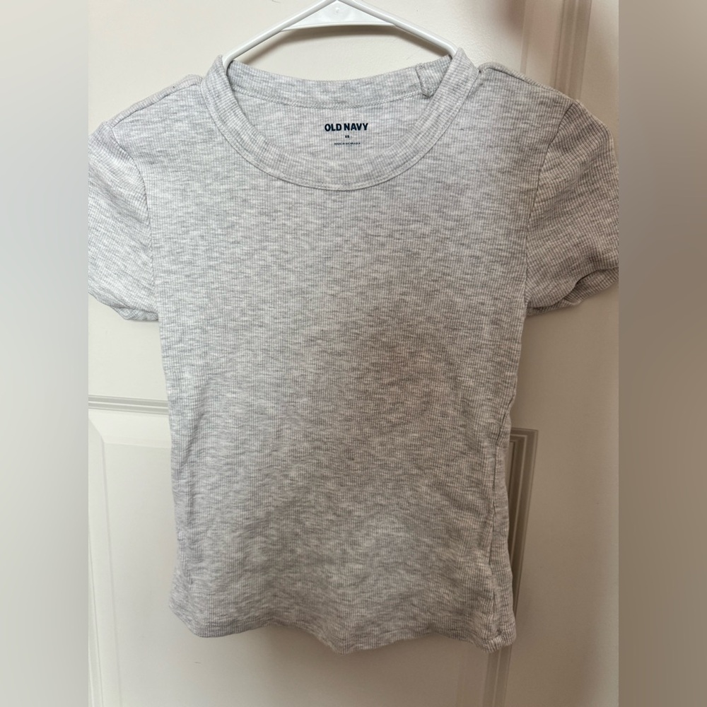 Old Navy Grey Ribbed Top Size, XS